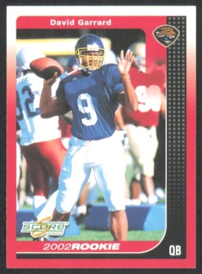 2002 Score David Garrard Rookie Jacksonville Jaguars #257 - Image 1 of 2