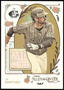 2024 Topps Allen & Ginter JD MARTINEZ Bat Relic New York Mets - Picture 1 of 2