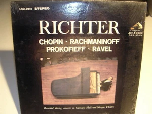 Richter Chopin Rachmaninoff Prokofieff Ravel RCA LSC-2611 NM / VG+ - Picture 1 of 2