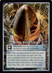 Star Trek CCG 1E Reflections MONTANA MISSLE COMPLEX NM/MINT - Picture 1 of 1
