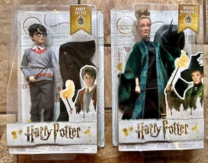 B38 LOT 2 X Minerva McGonagall & Harry Potter Wizarding World  Dolls - Picture 1 of 13