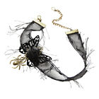  Lace Choker Collar Maid Spider Butterfly Necklace Personality