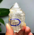 Natural Herkimer Diamond Clear Crystal gem+ Moving water enhydro Specimen 44g