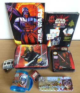 Star Wars Episode 1 Konvolut New Old Stock Art Set Lunchbag Frosty Becher & mehr - Bild 1 von 14