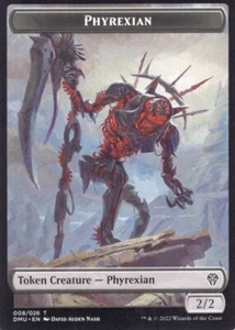 2X PHYREXIAN TOKEN 008/026 DOMINARIA UNITED MTG MAGIC NM X2 (yourdeckbuilder) - Bild 1 von 1