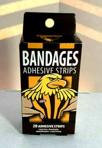 AFL Bandages Hawthorn Hawks 20 in Pack - Picture 1 of 1
