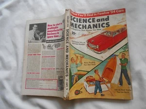 SCIENCE AND MECHANICS Magazine-FEB,1954-WHAT YOU WILL FIND IN TWELVE '54 CARS - Bild 1 von 3
