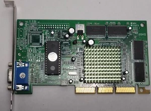 XFX Nvidia Riva TNT2 M64 32M SDRAM AGP VGA PV-T02A-BR Graphics Card - Picture 1 of 9
