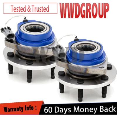 Pair Front Wheel Bearing hub For 06-09 Chevy Uplander 06-07 Saturn Relay Terraza - Image 1 of 4