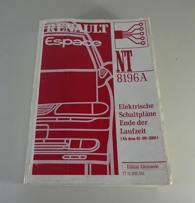 Manual De Taller Electricidad / Esquemas Renault Espace III JE Desde 09/2001 - Imagen 1 de 2