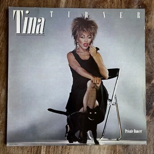 TINA TURNER - PRIVATE DANCER EX+/EX+ VINYL LP / LYRIC INNER / EARLY PRESSING - Picture 1 of 9