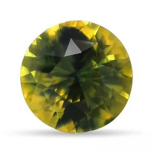 Bi-Color Saphir Rund Edelstein Natur Bi-Color 1,53 Karat - Bild 1 von 3