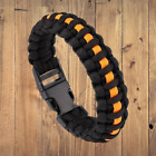 Handmade Paracord Bracelet Thin Orange Line Micro Cord Gift Item Jewelry