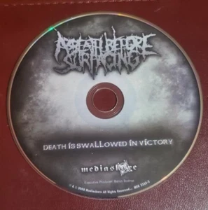 DISC ONLY CD -Death Is Swallowed in Victory by A Breath Before Surfacing CD - Imagen 1 de 2