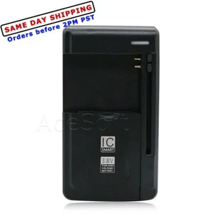 Universal Multi Function Desktop Travel Battery Charger for Kyocera DuraXE E4710 - Picture 1 of 1