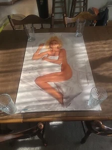 Nice Vintage 1985 Teri Copley Size 22x32" Poster - Picture 1 of 4