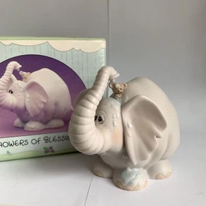 Momenti Preziosi 105945 Statuina Elefante Docce di Benedizioni IN SCATOLA - Foto 1 di 7