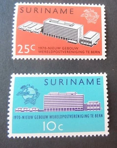 Suriname 1970 New UPU Headquarters SG672/3 MNH UM unmounted mint - Imagen 1 de 1