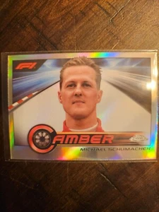 2023 Topps Chrome Michael Schumacher Camber #CAM-MS - Picture 1 of 2