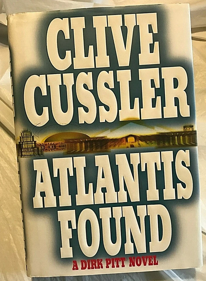 Clive Cussler ATLANTIS FOUND First Edition 1st Print Ancient Mystery Trap Is Set Foto 1 de 3