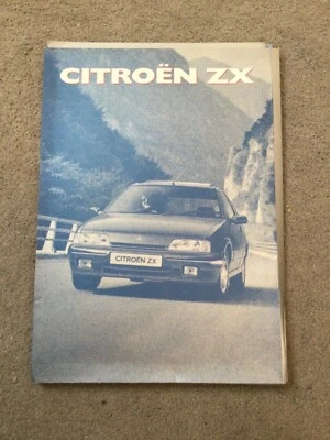 Citroen ZX  brochure pack 1993 in VGC  - Image 1 of 4
