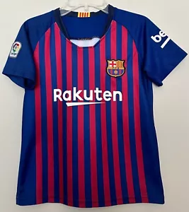 Camiseta de fútbol Lionel Messi #10 FC Barcelona FCB niño talla pequeña (8) DAÑOS - Imagen 1 de 10