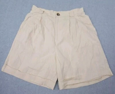 American Apparel Linen Shorts Boho Breathable Lightweight Large Made In USA - Image 1 of 4