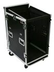 OSP Cases | ATA Road Case | 20-Space Amplifier Rack with 12-Space Mixer Slant 