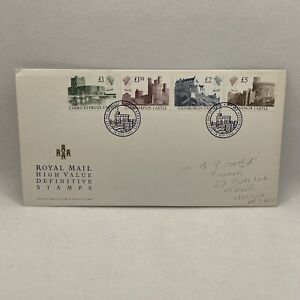 ROYAL MAIL FIRST DAY COVER CASTLES - High Value Definitives1988 WINDSOR