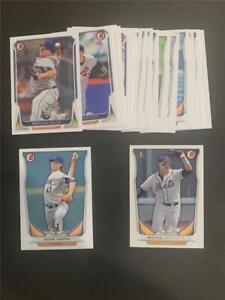 2014 Bowman New York Mets Team Set 21 Cards With Prospects & Draft Jacob deGrom