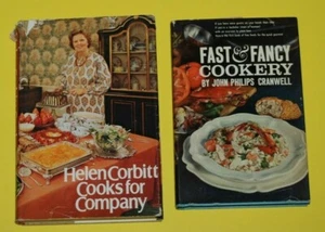 Lot 2 Helen Corbitt Cooks for Company +Fast & Fancy Cookery Cranwell Cookbooks - Picture 1 of 8