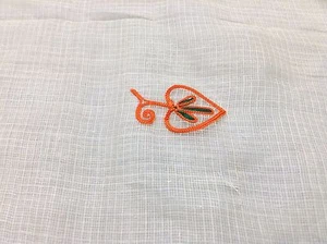 Om Vintage Indian 100% Cotton Multipurpose Beige Fabric Piece M285 - Picture 1 of 5