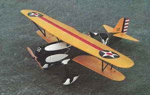 1/8 Echelle Curtiss P-6E Hawk Plans, Gabarit Et Instructions 50ws - Photo 1/2