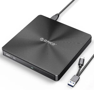 ORICO External 4K UHD Blu-ray Burner Drive USB 3.0 USBC for Laptop PC 100GB BDXL - Picture 1 of 8
