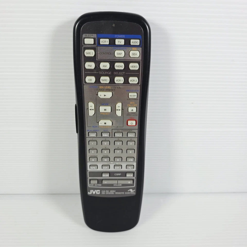 JVC Remote RX-809V RM-SR809U RMSR809U RX809VTN - Tested  - Image 1 of 4