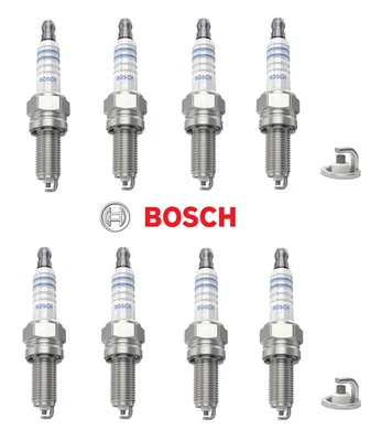 NEW 8X SPARK PLUGS FOR ALFA ROMEO 145 146 147 155 156 166 GTV GT  BOSCH 46521530 - Image 1 of 4
