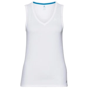 ODLO F-DRY LIGHT Damen Funktionsshirt mit V-Ausschnitt, Sportwäsche, weiß XS - Picture 1 of 3