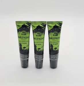 Bath & Body Works Disney Villains Maleficent Lip Gloss New Sealed Set of 3 - Picture 1 of 3