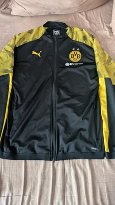 BVB Borussia Dortmund Trainingsjacke Gr L Puma sehr guter Zustand - Bild 1 von 4