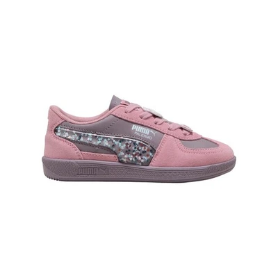 Zapatillas deportivas PUMA Palermo X Hello Kitty Friends sin cordones para niñas pequeñas moradas Casua Foto 1 de 4