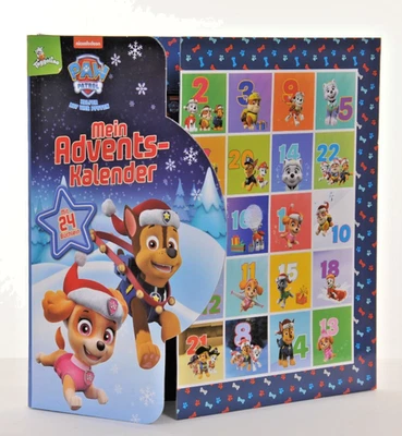 Adventskalender Paw Patrol mit 24 Mini Büchern Kalender zum Aufstellen Toggolino - Bild 1 von 4
