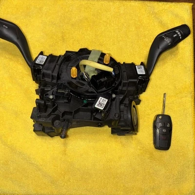 Mola de relógio Ford Fusion 2013-2016/com ignição e chaveiro - Imagem 1 de 4