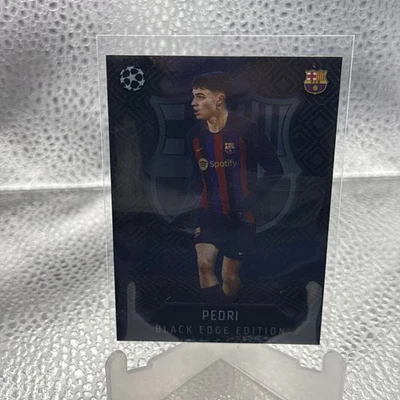 2022-23 Topps Match Attax UEFA Club Competitions - Black Edge Edition Pedri #464 - Image 1 of 3