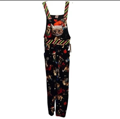 Nuevo Mono No Boundaries Para Mujer Gato Navidad Vacaciones Juniors XS Foto 1 de 4