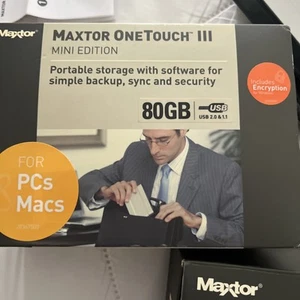Seagate OneTouch III 80 GB,External,4200 RPM (R01E080) Hard Drive - Picture 1 of 5