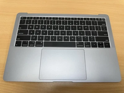 Apple Macbook Air 13" A1932 EMC 3184 Grey US Palmrest Keyboard Trackpad - Image 1 of 4