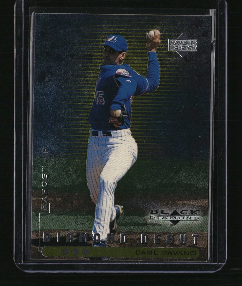 1999 Upper Deck Black Diamond #108 Carl Pavano Triple #/1000 - Image 1 of 2