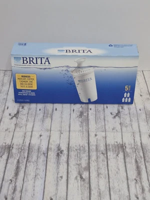 Brand New Brita 5-Pack Pitcher Replacement Filters New Sealed  - Image 1 of 2