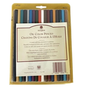 Walnut Hollow Oil Color Pencils Set Of 36 New #9936 Made In USA - Picture 1 of 6