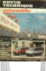 Revue Technique Automobile Renault Espace Peugeot 604  #484 - Imagen 1 de 4